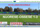 Eccellenza Regionale: Nuorese-Ossese 1-3